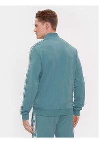 Guess Bluza Full Zip New Arlo Sweatshirt Z2YQ12 K6ZS1 Turkusowy Regular Fit. Kolor: turkusowy. Materiał: bawełna #4