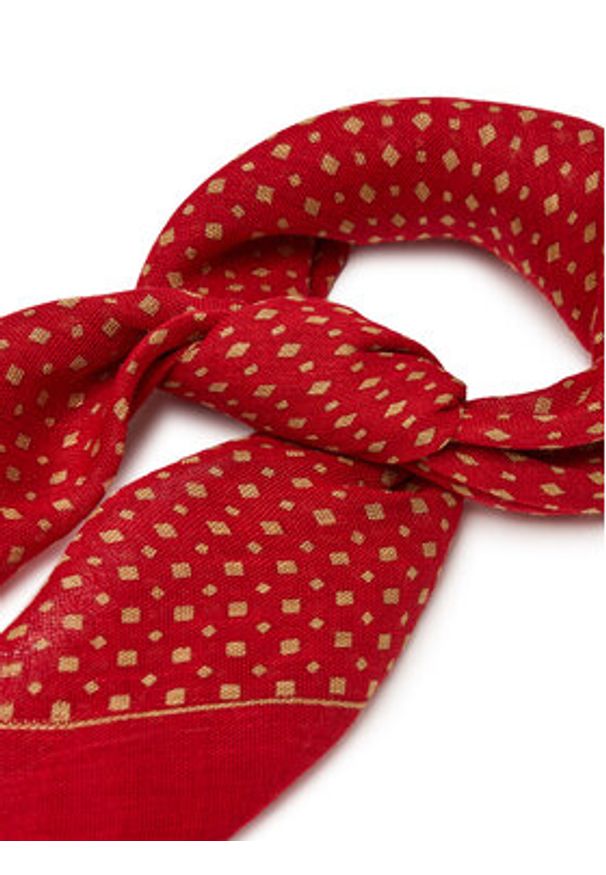 Lauren Ralph Lauren - LAUREN RALPH LAUREN Chusta 454980715003 Czerwony. Kolor: czerwony. Materiał: len, materiał