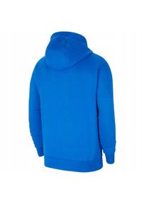 Nike - Damska Bluza Z Kapturem Park 20 Raglan. Typ kołnierza: kaptur. Kolor: niebieski. Długość rękawa: raglanowy rękaw