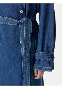 Hugo - HUGO Trencz Garena 50532056 Niebieski Relaxed Fit. Kolor: niebieski. Materiał: bawełna #6