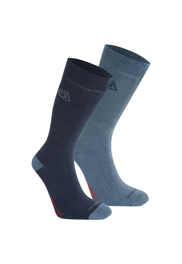 CRAGHOPPERS - Skarpety Odstraszające Owady Dla Dorosłych Unisex (zestaw 2 Sztuk). Kolor: niebieski. Sport: turystyka piesza
