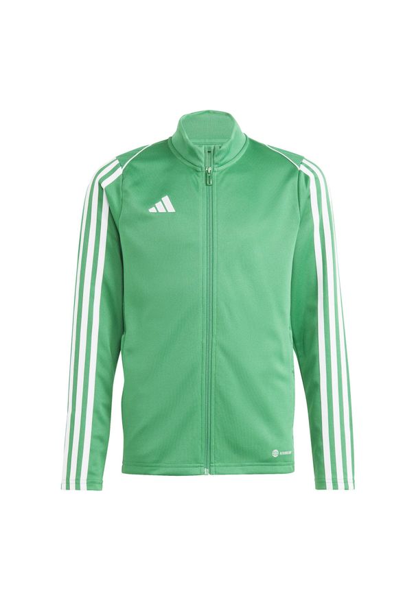 Adidas - Bluza dla dzieci adidas Tiro 23 League Training. Kolor: wielokolorowy, biały, zielony. Sport: piłka nożna