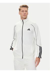 Adidas - adidas Dres 3-Stripes JX5527 Biały Regular Fit. Kolor: biały. Materiał: syntetyk #6