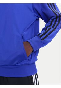 Adidas - adidas Bluza adicolor Classic Firebird JX6462 Niebieski Loose Fit. Kolor: niebieski. Materiał: syntetyk #3
