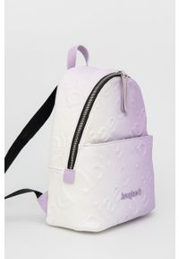 Desigual plecak damski kolor fioletowy mały wzorzysty. Kolor: fioletowy #4