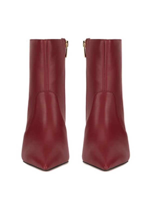 Nine West Botki BYCCC05 Czerwony. Kolor: czerwony. Materiał: materiał