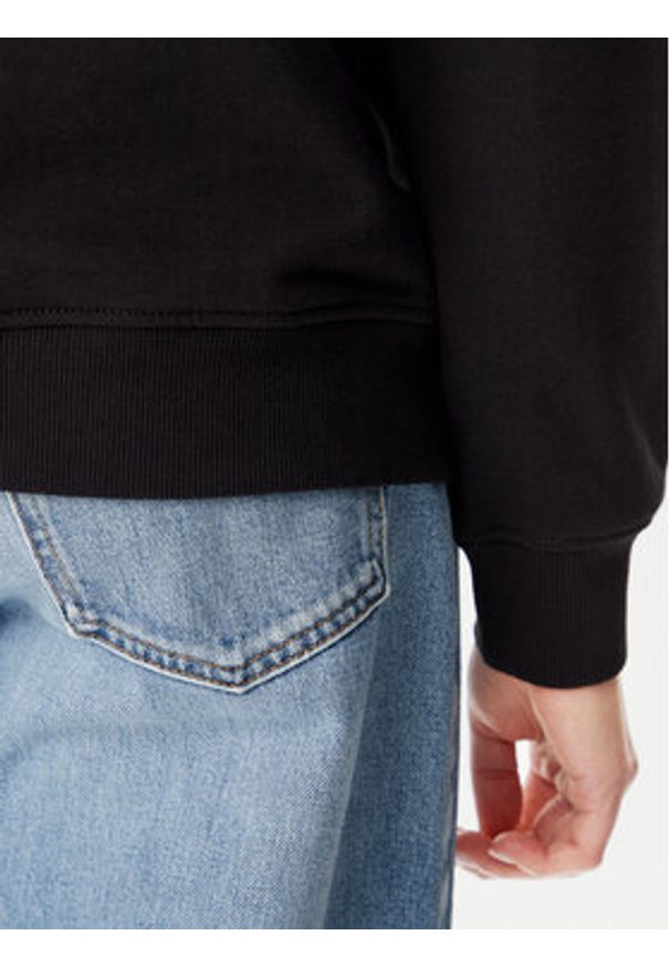 Calvin Klein Jeans Bluza Gradient Monologo J20J225360 Czarny Regular Fit. Kolor: czarny. Materiał: bawełna. Wzór: gradientowy