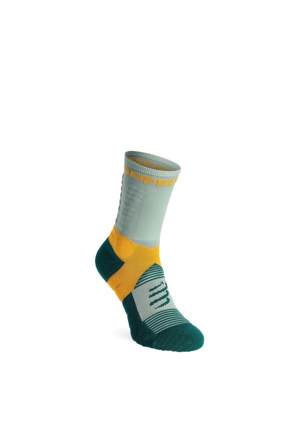 Skarpety biegowe Compressport Ultra Trail Socks v2.0. Kolor: zielony