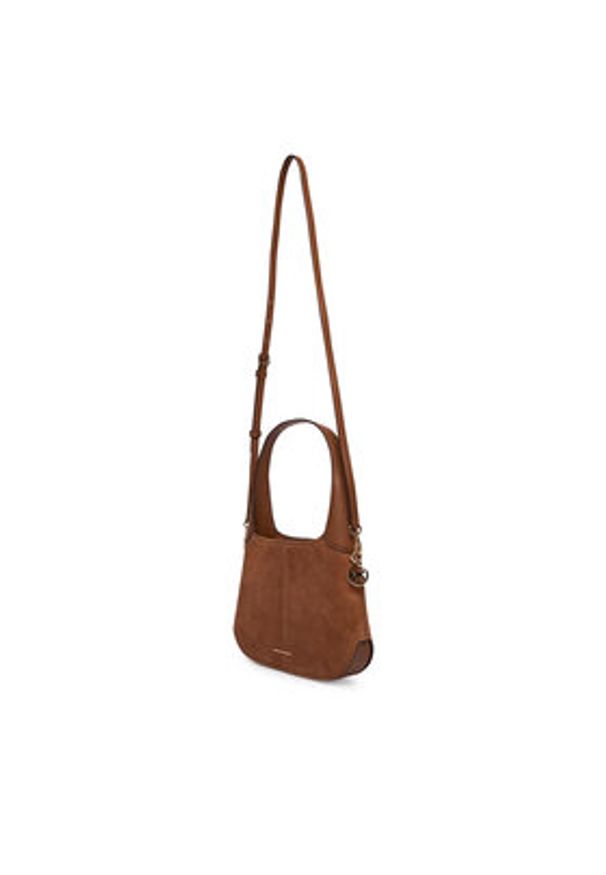 MICHAEL Michael Kors Torebka 30R6G0XL1S Brązowy. Kolor: brązowy. Materiał: skórzane, zamszowe