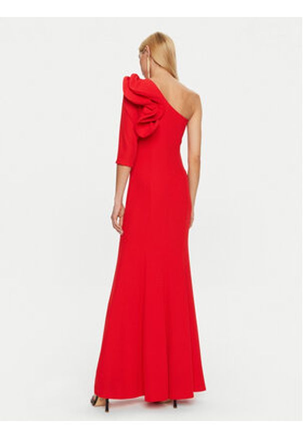 Rinascimento Sukienka wieczorowa CFC0121092003 Czerwony Regular Fit. Kolor: czerwony. Materiał: syntetyk. Styl: wizytowy