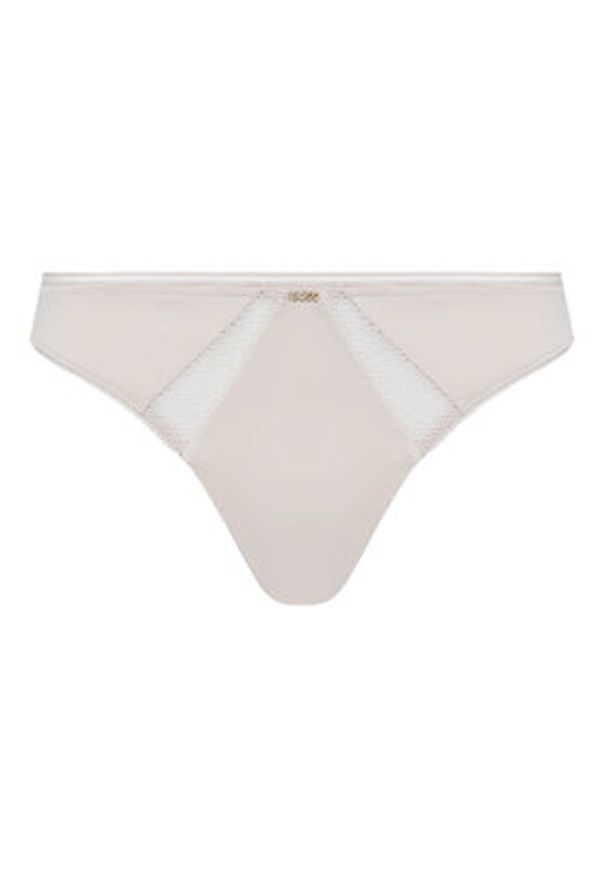 BOSS Stringi Pure 50545055 Beżowy. Kolor: beżowy. Materiał: syntetyk