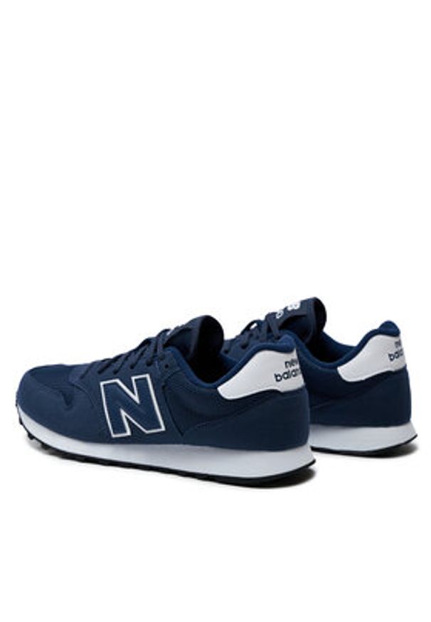 New Balance Sneakersy GM500EN2 Granatowy. Kolor: niebieski. Materiał: materiał