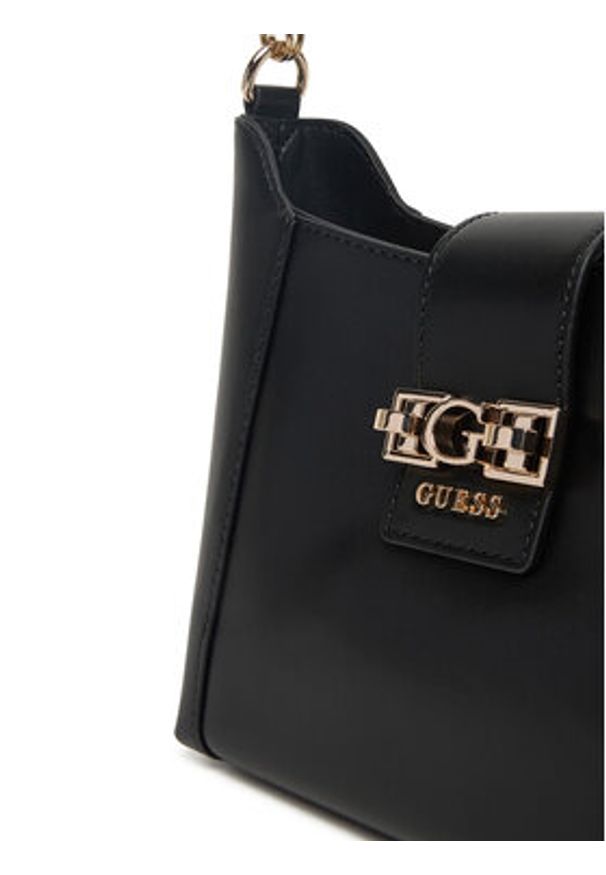Guess Torebka Jane HWVG98 91010 Czarny. Kolor: czarny. Materiał: skórzane