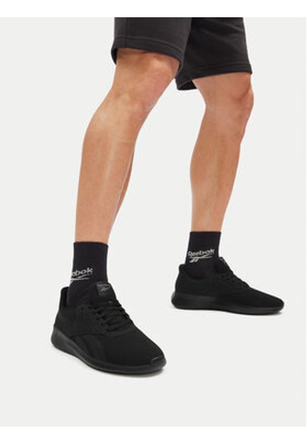 Reebok Buty na siłownię FLUXLITE 100212289 Czarny. Kolor: czarny. Materiał: materiał. Sport: fitness