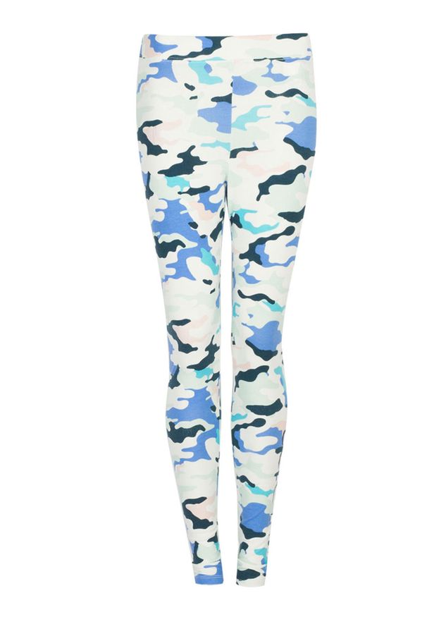 Juicy Couture Legginsy | JWTKB208337 | Logo Legging | Kobieta | Wielokolorowy. Kolor: wielokolorowy. Materiał: elastan, poliester, wiskoza. Wzór: nadruk
