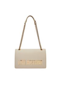 Love Moschino - LOVE MOSCHINO Torebka JC4192PP1LKD0110 Écru. Materiał: skórzane #4