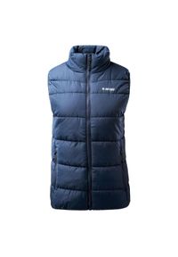 Hi-tec - Kamizelka damska Hi-Tec Lady Sanis - granatowa, Rozmiar L. Kolor: niebieski. Długość rękawa: bez rękawów. Sezon: wiosna, jesień. Sport: turystyka piesza #1