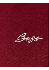 BOSS Kurtka skórzana C_Sadora 50543026 Bordowy Regular Fit. Kolor: czerwony. Materiał: skóra #3