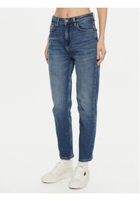 Hugo - HUGO Jeansy Noe_B 50520614 Niebieski Mom Fit. Kolor: niebieski #3