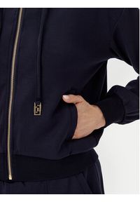 Gaudi Bluza 511BD64003 Granatowy Regular Fit. Kolor: niebieski. Materiał: syntetyk