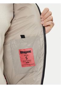Blauer Bezrękawnik 25WBLUX02081 Czarny Regular Fit. Kolor: czarny. Materiał: syntetyk. Długość rękawa: bez rękawów