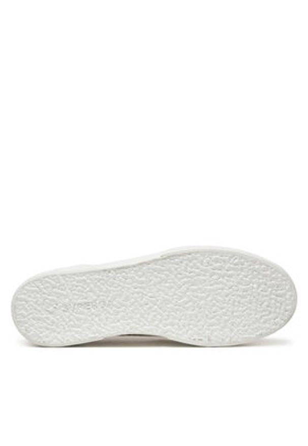 Superga Sneakersy Platform Leopard Print Brązowy. Kolor: brązowy. Materiał: materiał. Wzór: nadruk. Obcas: na platformie