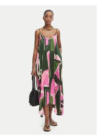 Iconique Sukienka letnia Gemma IC26-102 Kolorowy Relaxed Fit. Wzór: kolorowy. Sezon: lato #5