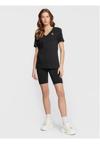 Le Coq Sportif T-Shirt 2220568 Czarny Regular Fit. Kolor: czarny. Materiał: bawełna