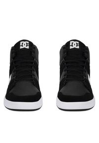 DC Shoes Sneakersy CURE HI TOP ADYS400072-BKW Czarny. Kolor: czarny. Materiał: skóra