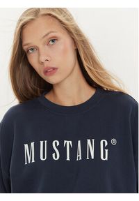 Mustang Bluza Lindsey 1015262 Granatowy Regular Fit. Kolor: niebieski. Materiał: bawełna #5