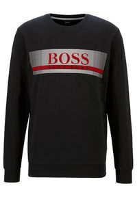 BOSS - Boss Bluza Authentic 50449939 Czarny Regular Fit. Kolor: czarny. Materiał: bawełna #4