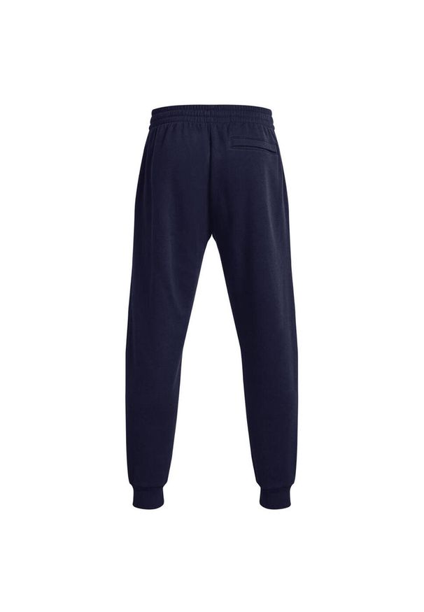 Under Armour - Spodnie Do Joggingu Męskie Polar Rival. Kolor: niebieski. Materiał: polar. Sport: bieganie