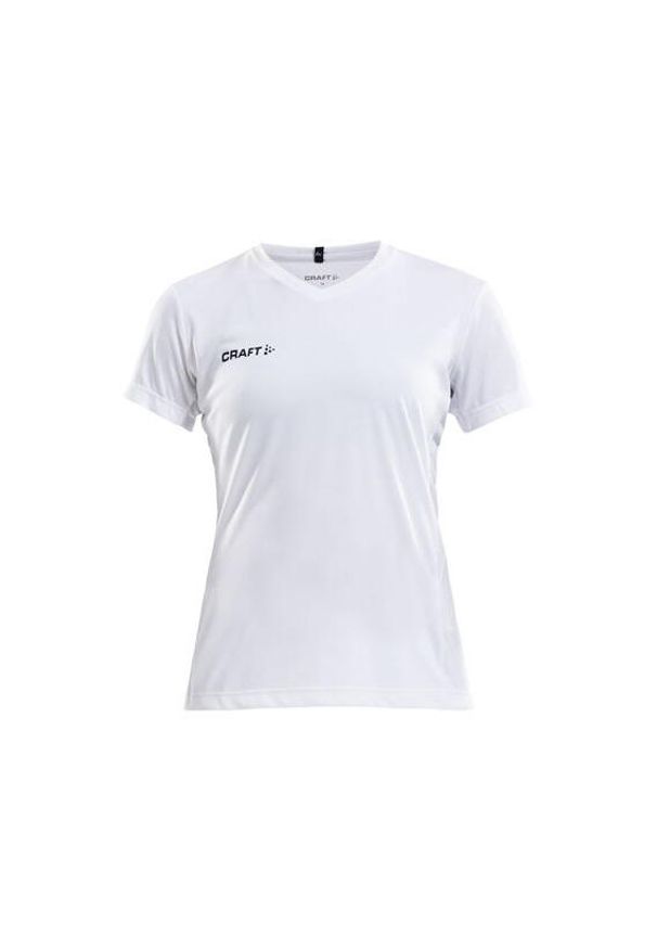 Damski jersey Craft squad solid. Kolor: biały. Materiał: jersey. Długość rękawa: długi rękaw