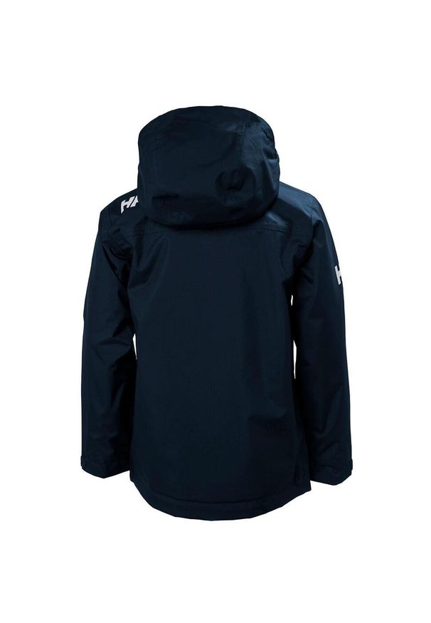 Dziewczęca kurtka wodoodporna dla średnio zaawansowanych Helly Hansen Crew. Kolor: niebieski