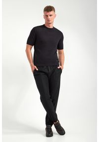 Emporio Armani - T-shirt męski z wełną EMPORIO ARMANI. Materiał: wełna #3