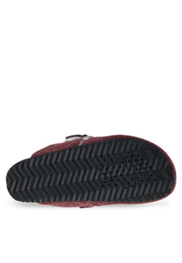 Geox Kapcie D Brionia D36LSB 000NY C7357 Bordowy. Kolor: czerwony. Materiał: materiał