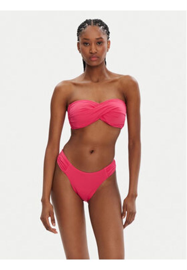 Seafolly Góra od bikini S. Collective 33261-942 Różowy. Kolor: różowy. Materiał: syntetyk