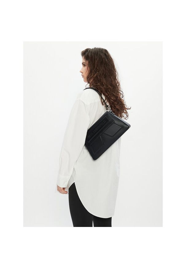 Karl Lagerfeld - Torebka KARL LAGERFELD. Kolor: czarny