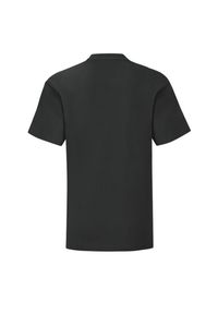 FRUIT OF THE LOOM - Koszulka Dziecięca Iconic 150 Plain T-shirt. Kolor: czarny