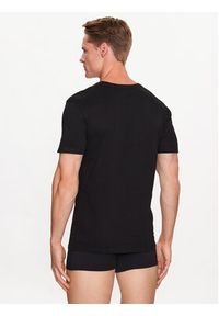Lacoste Komplet 3 t-shirtów TH3374 Czarny Slim Fit. Kolor: czarny. Materiał: bawełna #5