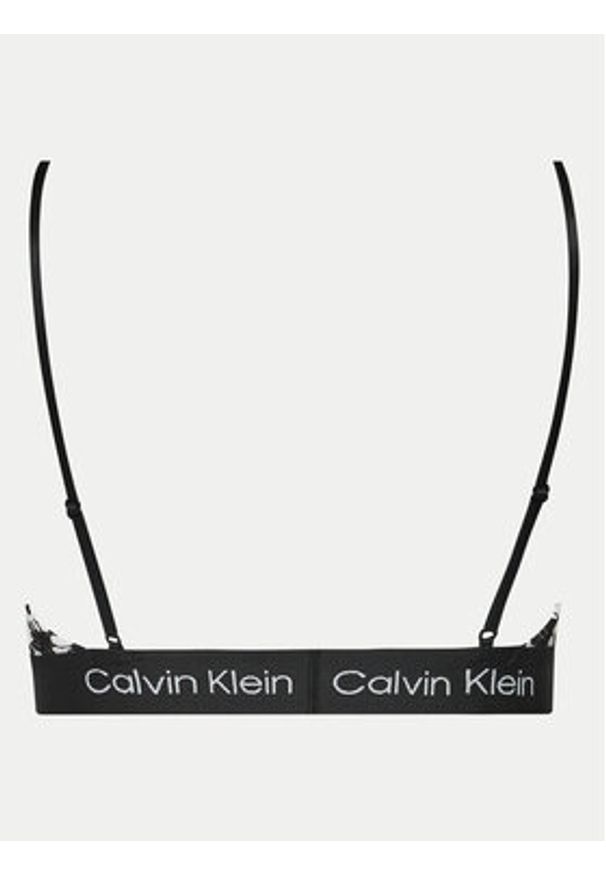 Calvin Klein Underwear Biustonosz top 000QF7216E Czarny. Kolor: czarny. Materiał: bawełna
