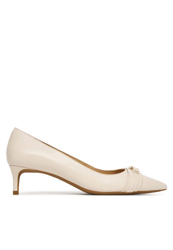 MICHAEL Michael Kors Czółenka Mandy Flex 40T5MAMP1L Écru. Materiał: skóra. Obcas: na szpilce