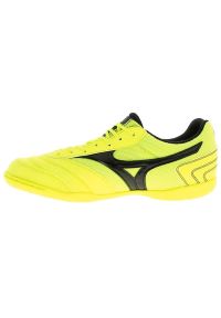 Buty piłkarskie Mizuno Mrl Sala Club In M Q1GA220345 złoty zielone. Zapięcie: sznurówki. Kolor: złoty. Materiał: syntetyk. Sport: piłka nożna #4