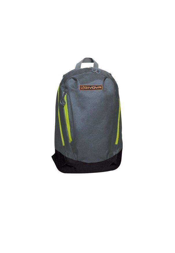Plecak sportowy Givova szary-żółty: trwały i przestronny. Kolor: szary, wielokolorowy, żółty. Styl: sportowy