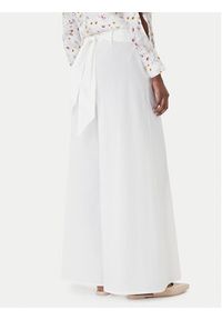 Marella Spodnie materiałowe Gala 2613131122 Biały Wide Leg. Kolor: biały. Materiał: bawełna #2