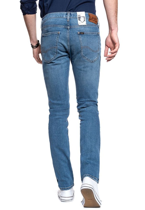 Lee - LEE SPODNIE MĘSKIE LUKE ZIP POCKET MID DIAMOND L72GCVFU 112119652