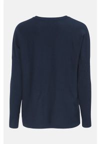 Cellbes - Dzianinowy sweter. Typ kołnierza: dekolt w serek. Kolor: niebieski. Materiał: dzianina #2