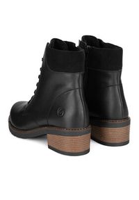 Remonte Trzewiki D1A70-00 Czarny. Kolor: czarny. Materiał: skóra #3