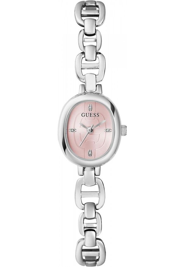 Zegarek Guess Zegarek damski Guess GW0982L1 CYRKONIE srebrny. Kolor: srebrny