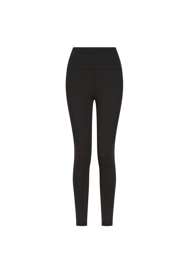 FINDEN & HALES - Damskie Legginsy Drużynowe. Kolor: czarny. Sport: turystyka piesza